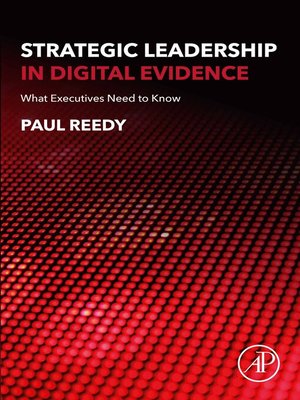 cover image of Strategic Leadership in Digital Evidence